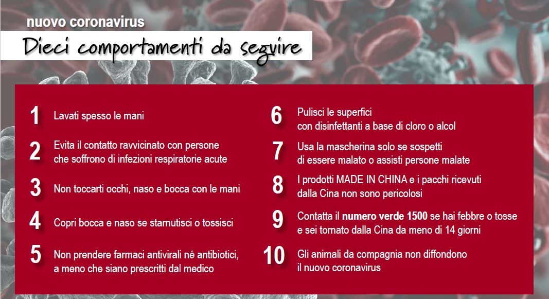 Coronavirus e Università dieci consigli da MDS